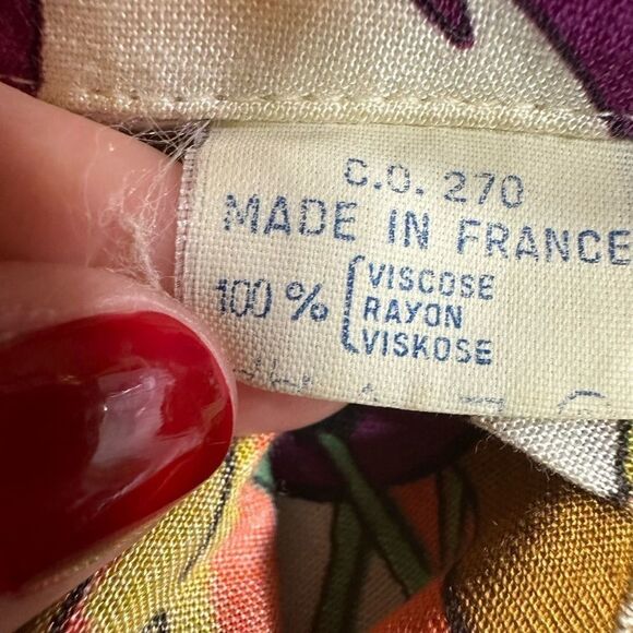 DANIEL HECHTER Unisex Tropical Short Sleeve Button Down Shirt White Size Large - Picture 14 of 14